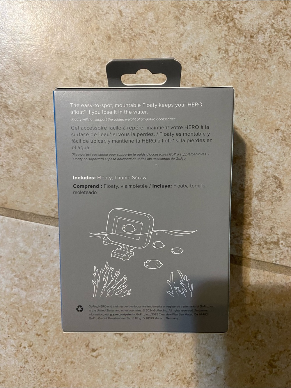 GoPro Floaty Accessory - Gray Packaging - Picture 2 of 2